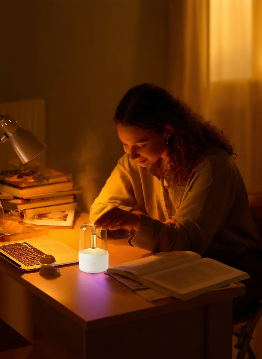 ZenMist™ – Diffuseur d’huiles essentielles à LED